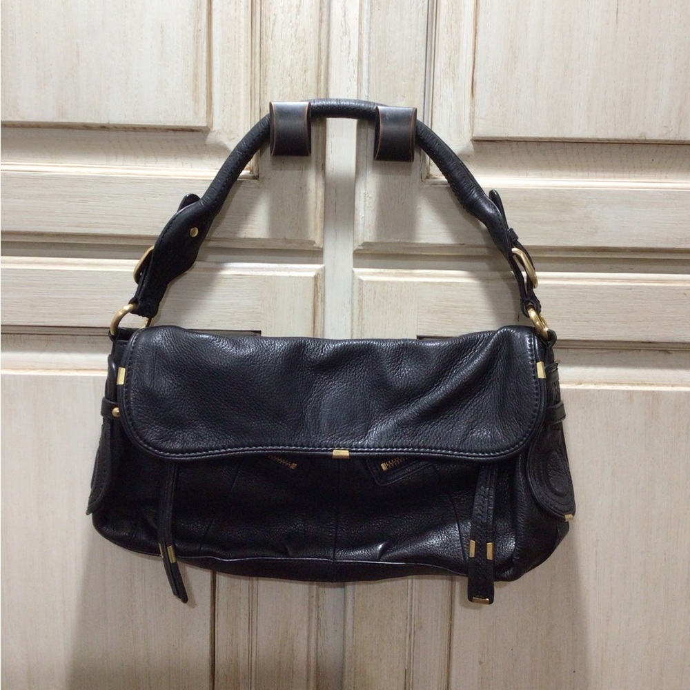 Vintage B Makowsky leather handbag EUC Beautiful 100% Genuine Leather